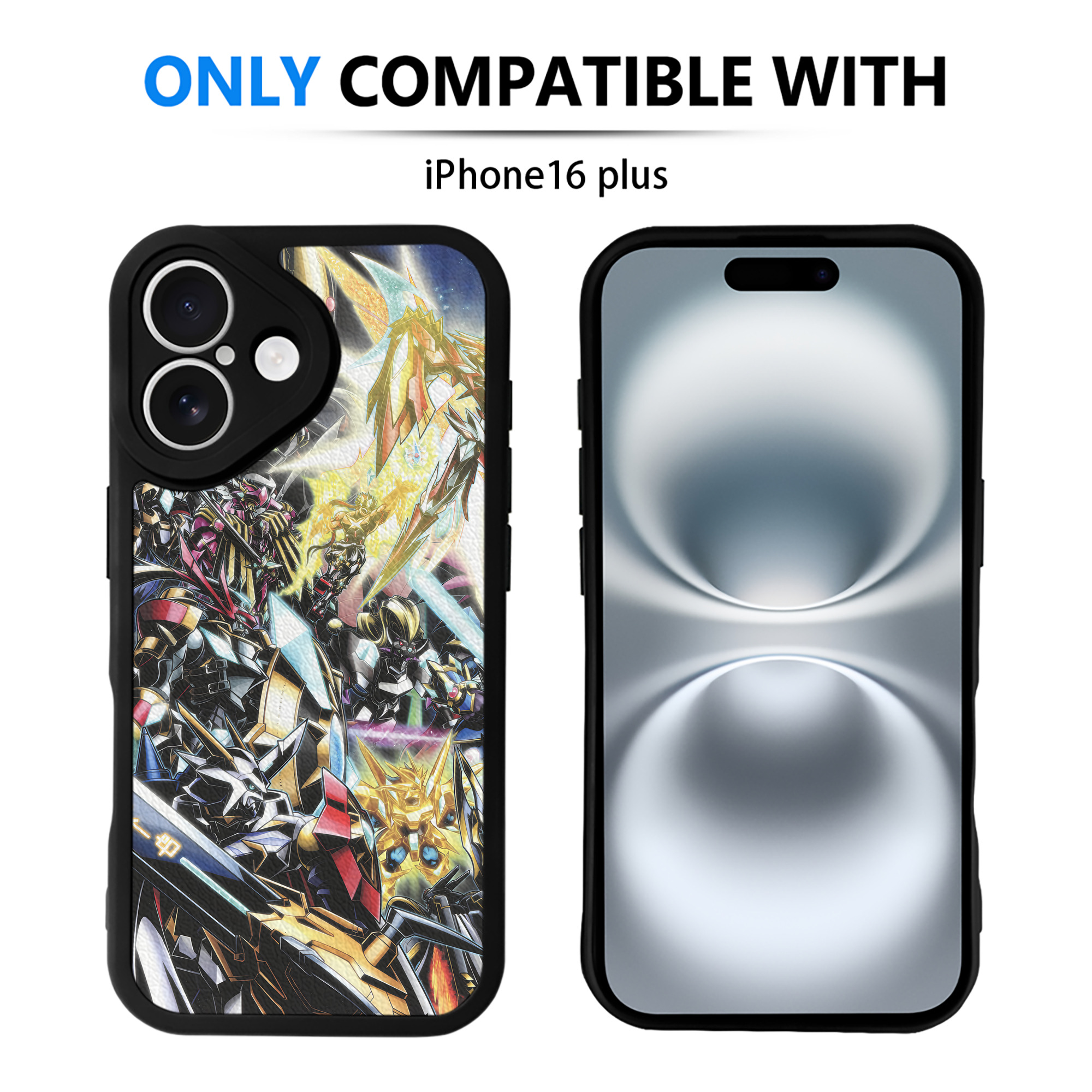 （画像用） Digimon デジタルモンスター/デジモン 【iPhone 16シリーズ対応】シリコンスマホケース（レザー調） 材質：シリコン
